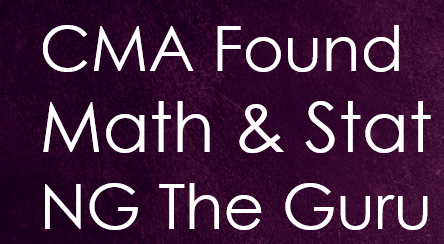 CMA Foundation , Fundamentals Of Business Mathematics And Stats